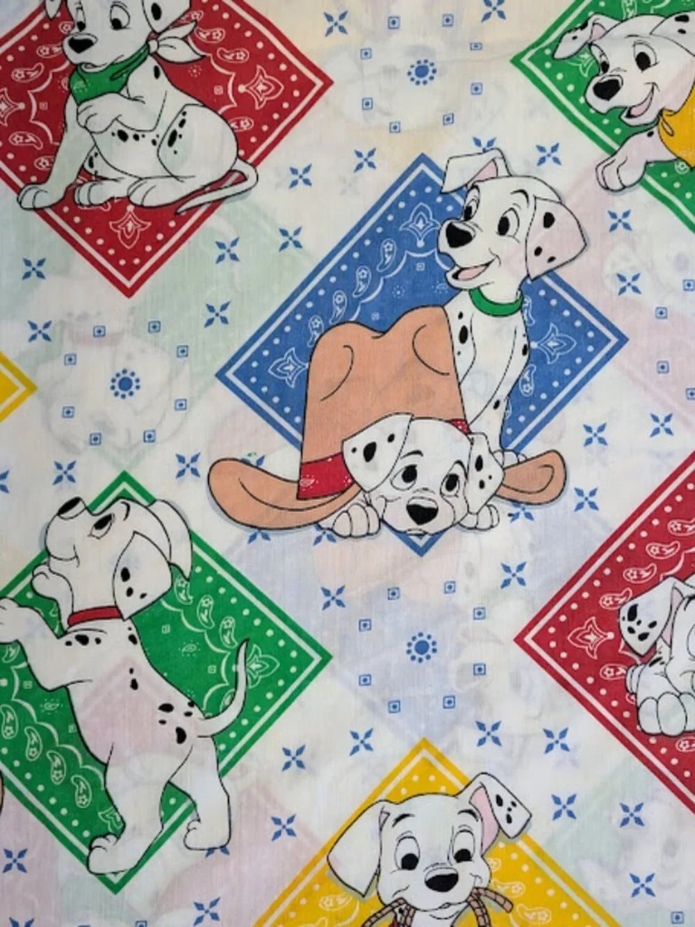 Vintage Disney 101 Dalmatians Full Sheet Set